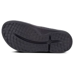 OOFOS OOahh Black Slide (Unisex) -Shoes Sales Store 1100BLK 7