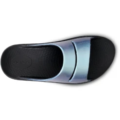 OOFOS OOahh Luxe Atlantis Slide (Women's) -Shoes Sales Store 1101ATLANTIS 6