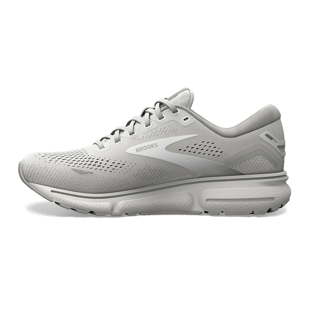 Brooks Ghost 15 Running Shoe Oyster/Alloy/White (Women's) 2 Brooks Ghost 15 Running Shoe Oyster/Alloy/White (Women's) - Image 2