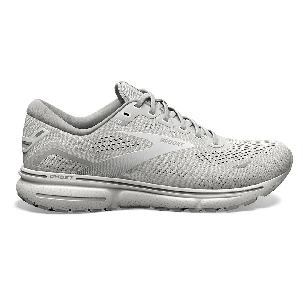 Brooks Ghost 15 Running Shoe Oyster/Alloy/White (Women's) 3 Brooks Ghost 15 Running Shoe Oyster/Alloy/White (Women's) - Image 3