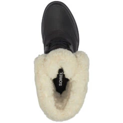 Sorel Tivoli™ IV Winter Parc Boot Velvet Black, Sea Salt Leather (Women's) -Shoes Sales Store 1977881010 4