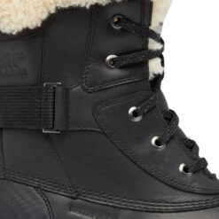 Sorel Tivoli™ IV Winter Parc Boot Velvet Black, Sea Salt Leather (Women's) -Shoes Sales Store 1977881010 7
