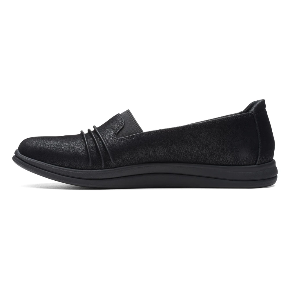 Clarks Breeze Sol Black Slip-On (Women's) 4 Clarks Breeze Sol Black Slip-On (Women's) - Image 4