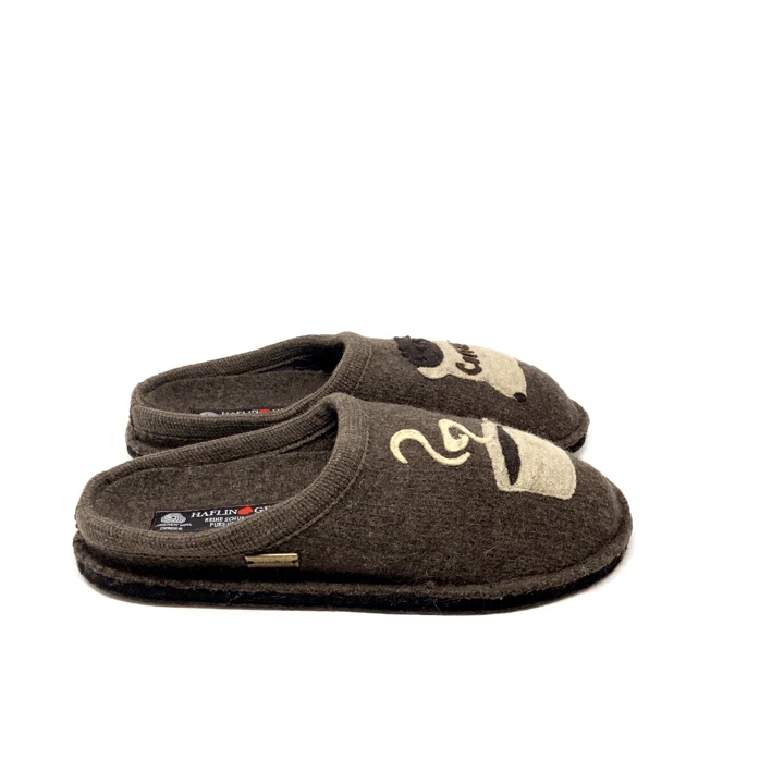 Haflinger Coffee Slipper Earth (Women's & Men's) 2 Haflinger Coffee Slipper Earth (Women's & Men's) - Image 2