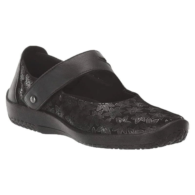 Arcopedico Cosmo Black Flower (Women's) 1 Arcopedico Cosmo Black Flower (Women's)
