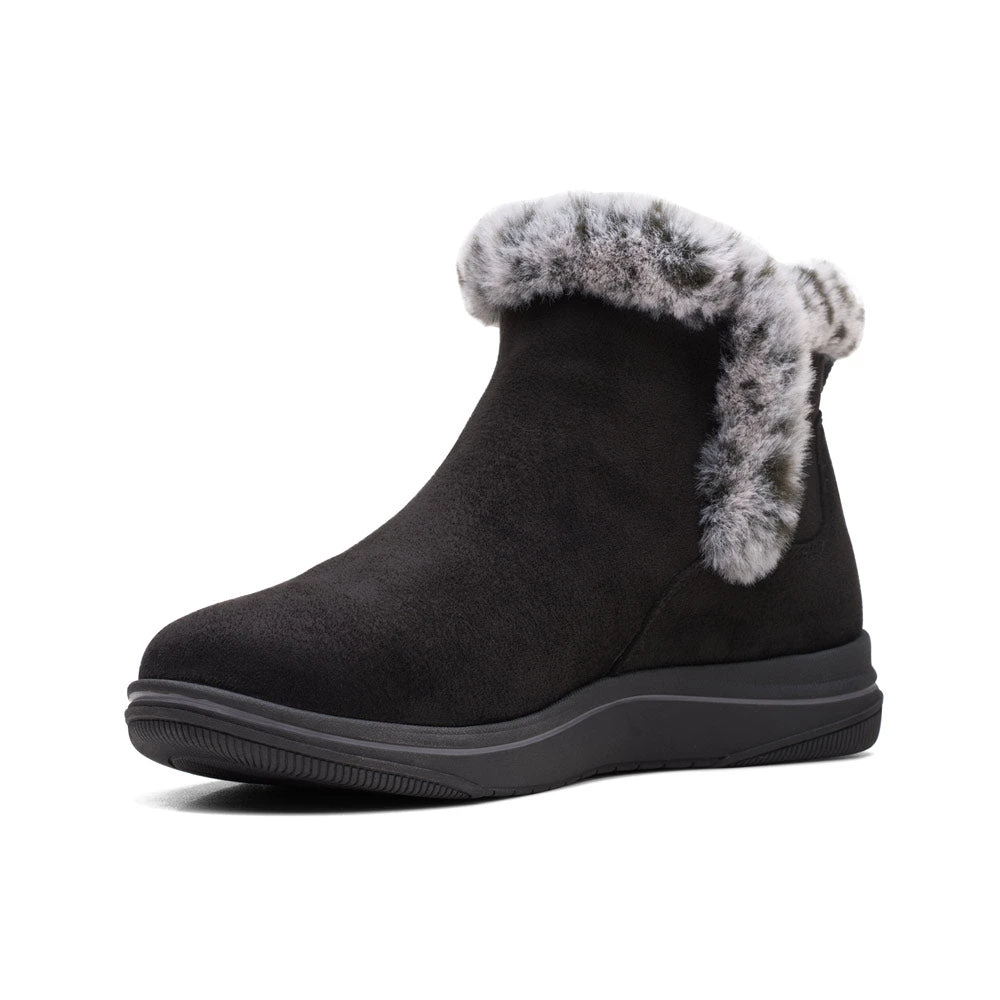 Clarks Breeze Fur Bootie Black (Women's) 4 Clarks Breeze Fur Bootie Black (Women's) - Image 4