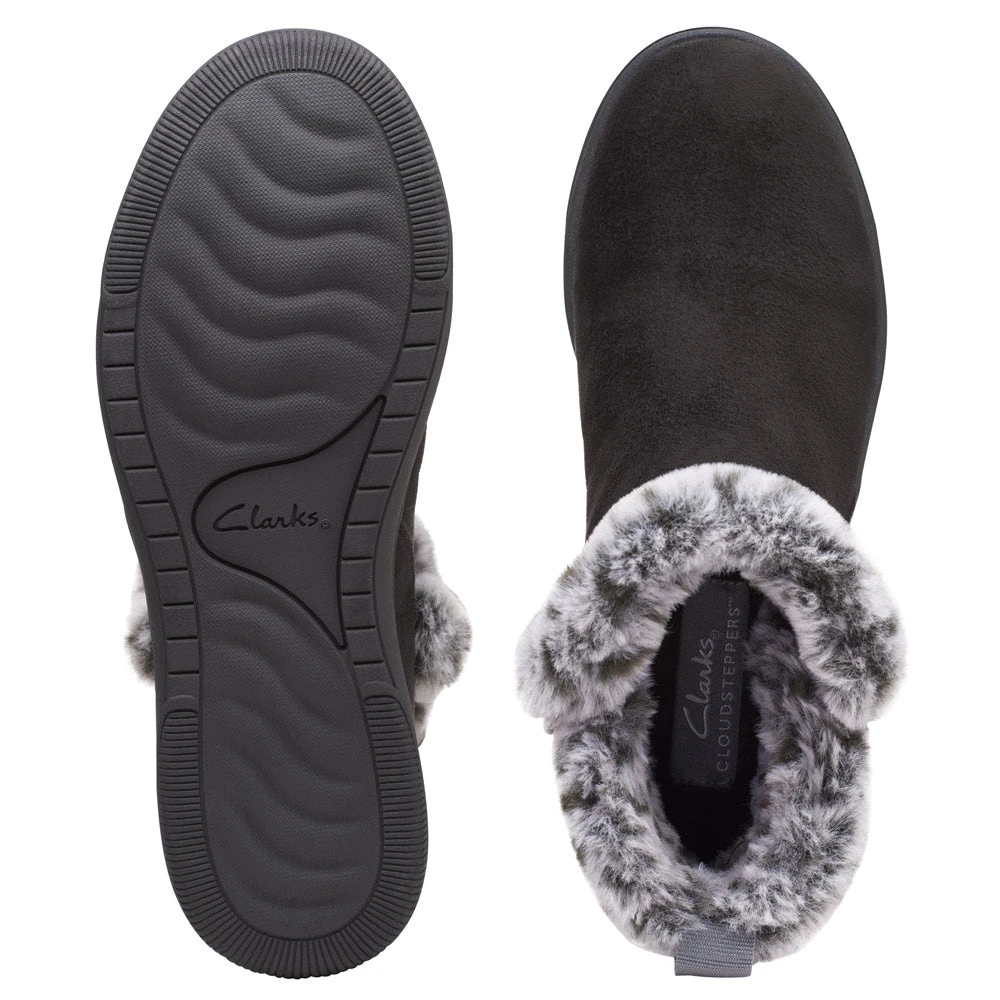 Clarks Breeze Fur Bootie Black (Women's) 7 Clarks Breeze Fur Bootie Black (Women's) - Image 7