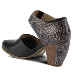 L'Artiste By Spring Step Toolie Black Leather (Women's) -Shoes Sales Store Blk 7 cccf1d55 bb56 4afa 89d5 e2f5b44f1899