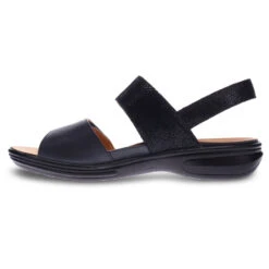 Revere Como Sandal Black Lizard (Women's) -Shoes Sales Store BlkLiz 3