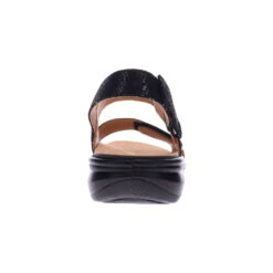 Revere Como Sandal Black Lizard (Women's) -Shoes Sales Store BlkLiz 5