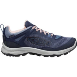 Keen Terradora Flex Waterproof Hiking Shoe Vintage Indigo/Peachy (Women's) -Shoes Sales Store Blu 3 12b2be5f 3352 4abc 89d2 e718bd411452
