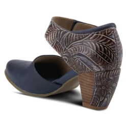 L'Artiste By Spring Step Toolie Blue Leather (Women's) 13 L'Artiste By Spring Step Toolie Blue Leather (Women's) -Shoes Sales Store Blu 7