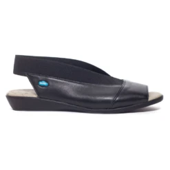 Cloud Footwear Caliber Black Nappa Slingback Sandal (Women's) -Shoes Sales Store CALIBERBLK 5