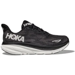 Hoka One One Hoka Clifton 9 Running Shoe Black/White (Men's)
