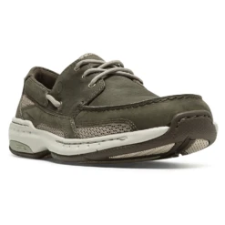 Shoes Sales Store 25 Dunham Captain Boat Shoe Olive Leather (Men's)