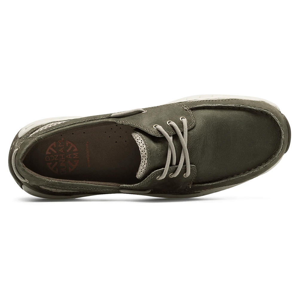 Dunham Captain Boat Shoe Olive Leather (Men's) 4 Dunham Captain Boat Shoe Olive Leather (Men's) - Image 4