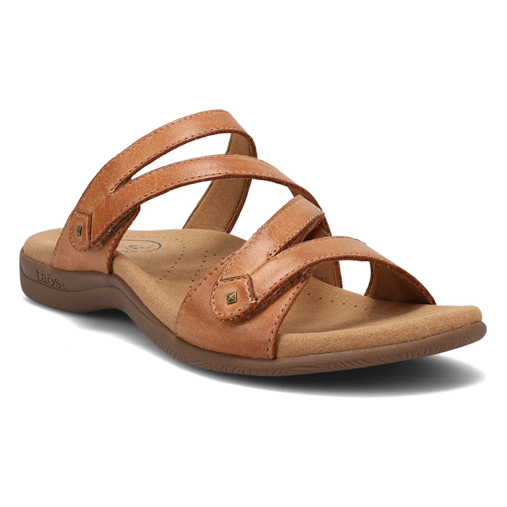 Taos Double U Sandal Caramel (Women's) 1 Taos Double U Sandal Caramel (Women's)
