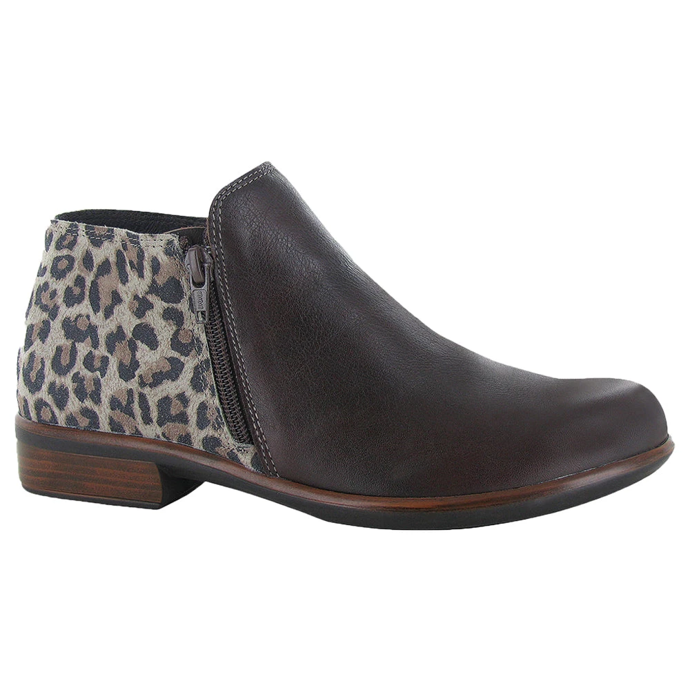 Naot Helm Bootie Cheetah Brown (Women's) 1 Naot Helm Bootie Cheetah Brown (Women's)