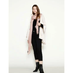 Look By M Basic Shawl Vest Cream -Shoes Sales Store Cream 4