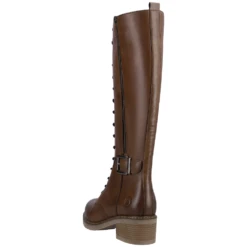 Remonte D1A74-22 Aida Tall Leather Chestnut Boot (Women's) -Shoes Sales Store D1A7422 3