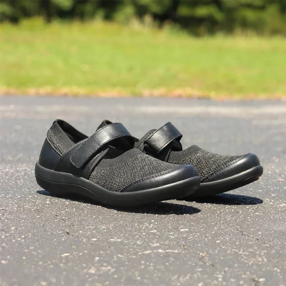 Alegria Dinamo Mary Jane Shoe Black Multi (Women's) 3 Alegria Dinamo Mary Jane Shoe Black Multi (Women's) - Image 3