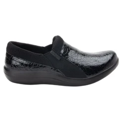 Alegria Duette Slip-On Shoe Flourish Black Patent (Women's) 8 Alegria Duette Slip-On Shoe Flourish Black Patent (Women's) -Shoes Sales Store DUE955955W 3