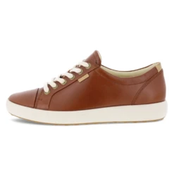 Ecco Soft 7 Cognac Leather Sneaker (Women's) 13 Ecco Soft 7 Cognac Leather Sneaker (Women's) -Shoes Sales Store EccoCogna 8