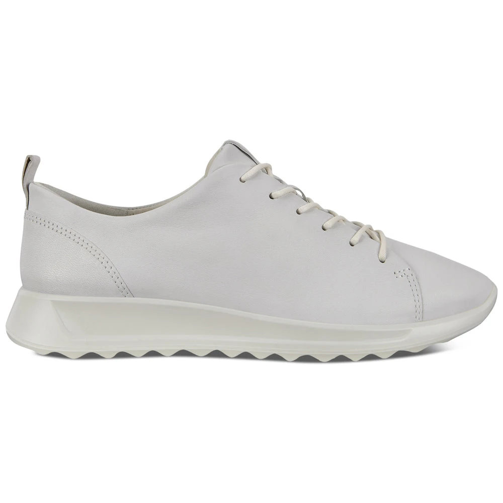 Ecco Flexure Runner White Leather (Women's) 3 Ecco Flexure Runner White Leather (Women's) - Image 3