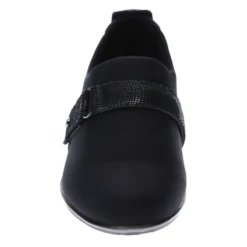 Revere Genoa Black Stretch Loafer (Women's) -Shoes Sales Store GENOABLACK 5