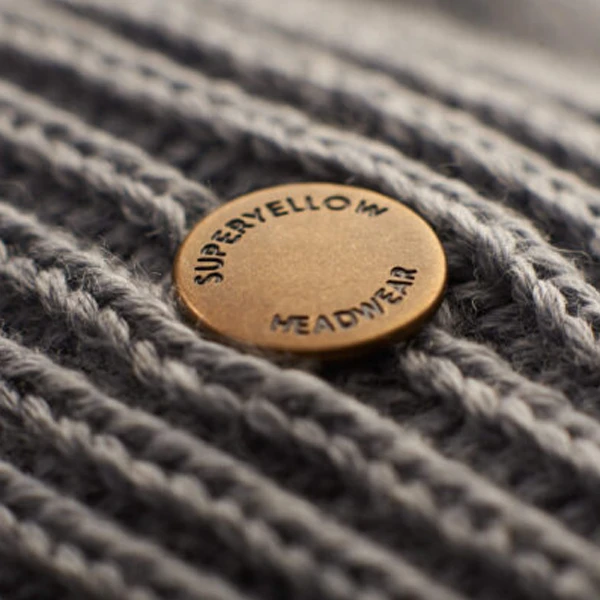 Superyellow Hannah Beige Merino Wool Beanie (Unisex) 3 Superyellow Hannah Beige Merino Wool Beanie (Unisex) - Image 3