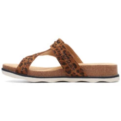 Clarks Brynn Madi Sandal Leopard Leather (Women's) -Shoes Sales Store Leo 5 79c652a4 fdd5 4ae3 a2ec fe36ca59cab6