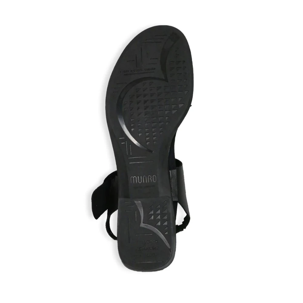 Munro Cleo Black Sandal (Women's) 4 Munro Cleo Black Sandal (Women's) - Image 4