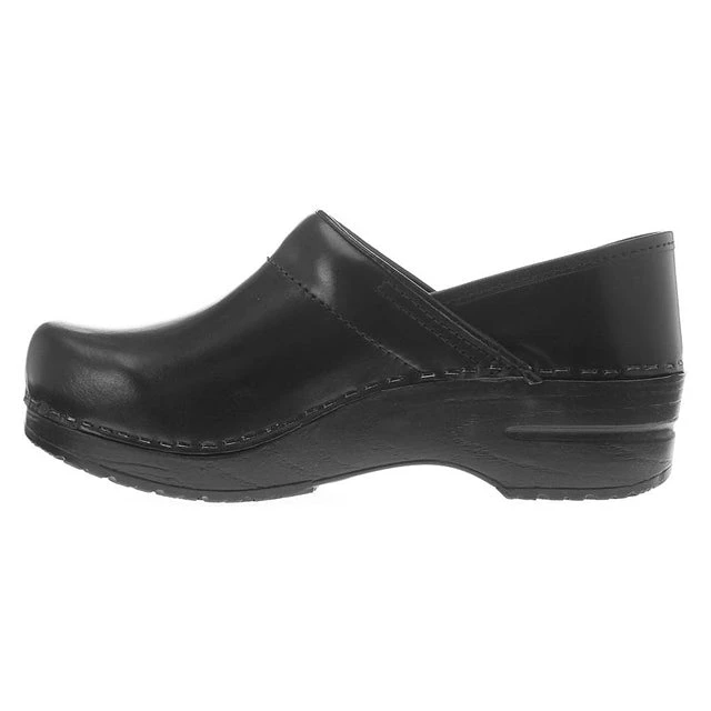 Dansko Professional Black Cabrio Clog Black Leather (Women's) 2 Dansko Professional Black Cabrio Clog Black Leather (Women's) - Image 2