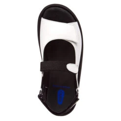 Wolky Jewel Sandal In White Leather (Women's) 10 Wolky Jewel Sandal In White Leather (Women's) -Shoes Sales Store MAR00449D