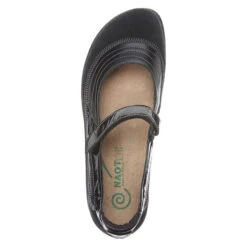 Naot Kirei Black Madras Leather/Suede/Patent (Women's) 9 Naot Kirei Black Madras Leather/Suede/Patent (Women's) -Shoes Sales Store MAR00641D