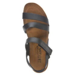 Naot Kayla Sandal Black Leather (Women's) 8 Naot Kayla Sandal Black Leather (Women's) -Shoes Sales Store MAR00895D