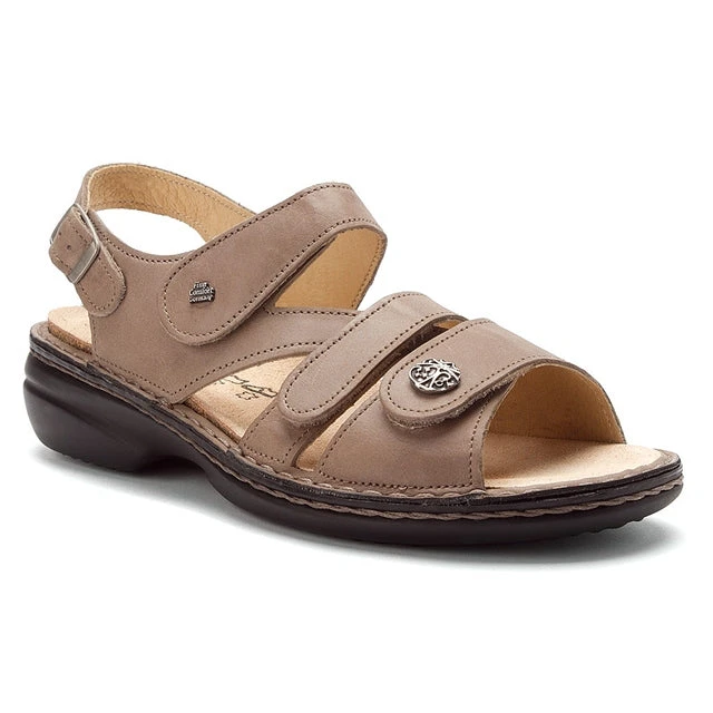 Finn Comfort Gomera Sandal Taupe Equipe (Women's) 1 Finn Comfort Gomera Sandal Taupe Equipe (Women's)