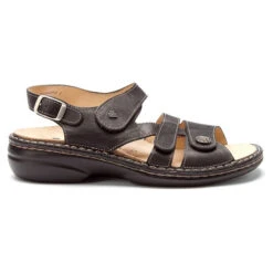 Finn Comfort Gomera Sandal Black Plisseelight (Women's) 9 Finn Comfort Gomera Sandal Black Plisseelight (Women's) -Shoes Sales Store MAR01698C
