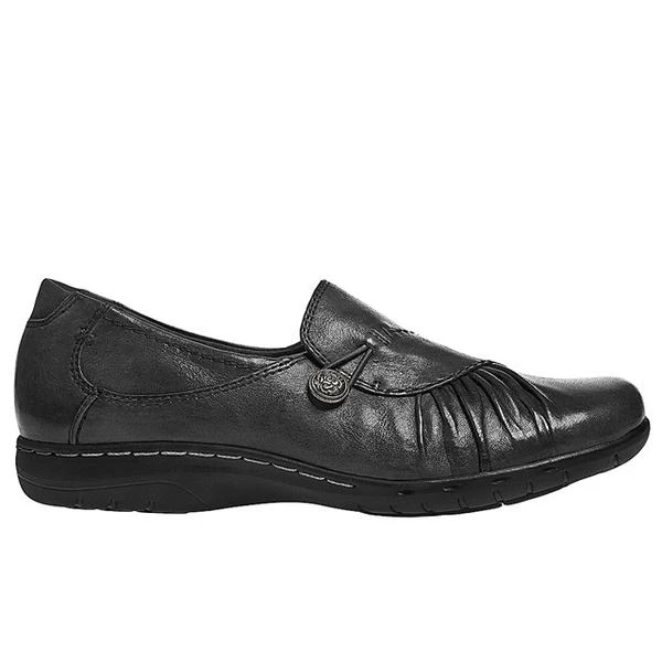 Cobb Hill Paulette Slip-On Black Leather (Women's) 2 Cobb Hill Paulette Slip-On Black Leather (Women's) - Image 2