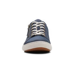 Clarks Nalle Lace Navy Nubuck (Women's) -Shoes Sales Store Nvy 4 00762532 5865 4995 b0e1 5dd778d6a57c