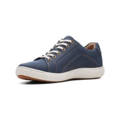 Clarks Nalle Lace Navy Nubuck (Women's) -Shoes Sales Store Nvy 5 7100294f 2fe3 4586 aad1 d801f655a453