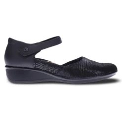 Revere Osaka Black Lizard Mary Jane Shoe (Women's) 7 Revere Osaka Black Lizard Mary Jane Shoe (Women's) -Shoes Sales Store OSAKABLACKL 3