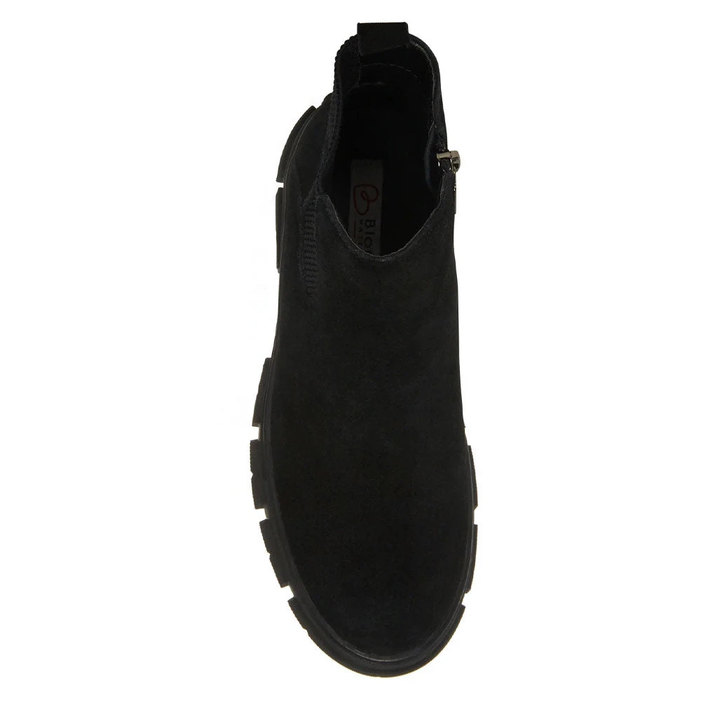 Blondo Posey Waterproof Chelsea Boot Black Suede (Women's) 7 Blondo Posey Waterproof Chelsea Boot Black Suede (Women's) - Image 7
