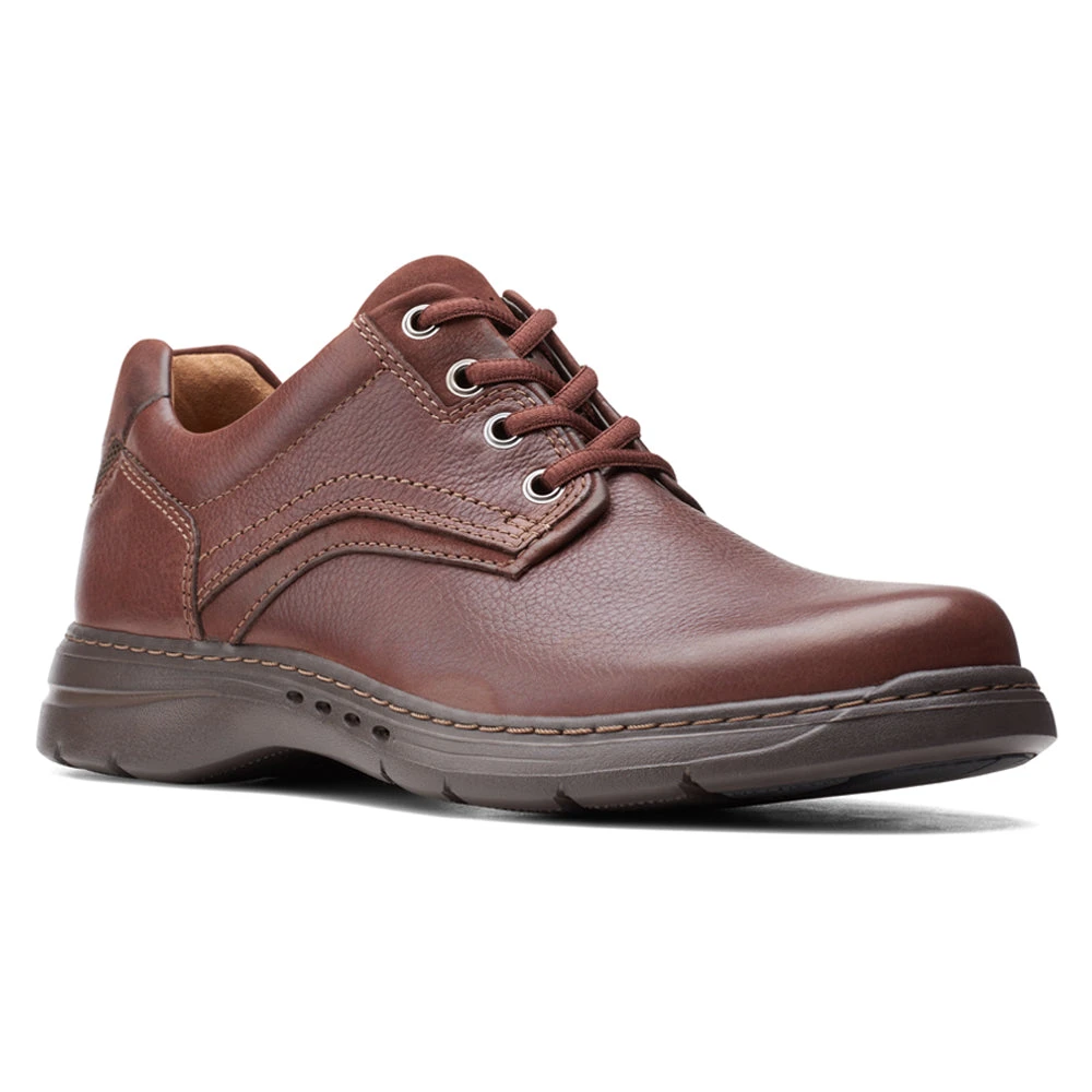 Clarks Un Brawley Pace Mahogany (Men's) 1 Clarks Un Brawley Pace Mahogany (Men's)