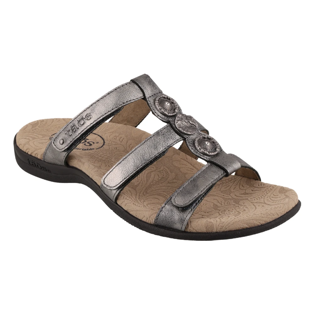 Taos Prize 4 Sandal Pewter (Women's) 1 Taos Prize 4 Sandal Pewter (Women's)