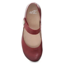 Dansko Beatrice Mary Jane Red Leather (Women's) 6 Dansko Beatrice Mary Jane Red Leather (Women's) -Shoes Sales Store Rd 3