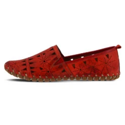 Spring Step Fusaro Slip-On Red (Women's) -Shoes Sales Store Rd 3 39307e0a d101 4f2d a7c6 22b673f82a60