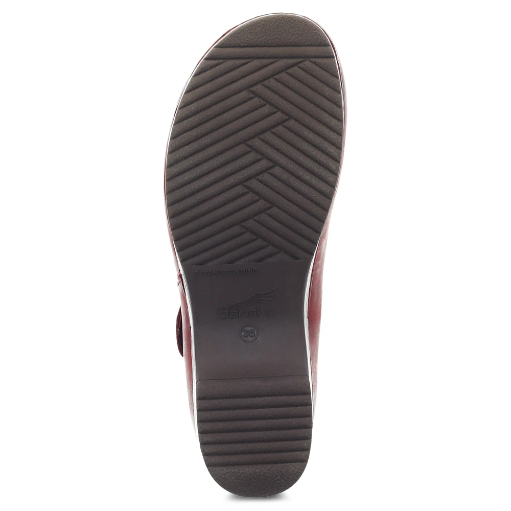 Dansko Beatrice Mary Jane Red Leather (Women's) 4 Dansko Beatrice Mary Jane Red Leather (Women's) - Image 4