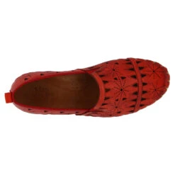Spring Step Fusaro Slip-On Red (Women's) -Shoes Sales Store Rd 4 df2d2622 cef1 4d20 9e27 ebc4b87a645b