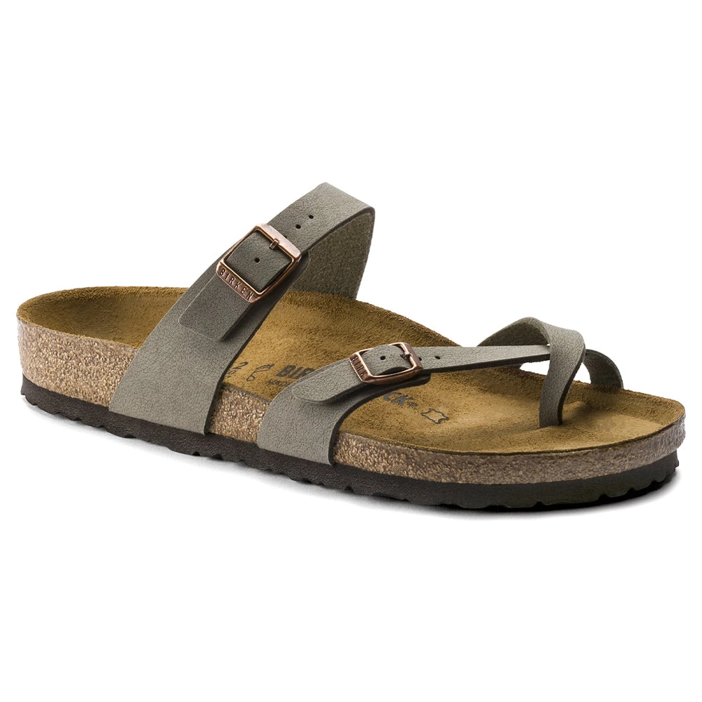 Birkenstock Mayari Soft Footbed Sandal Stone (Women's) 1 Birkenstock Mayari Soft Footbed Sandal Stone (Women's)